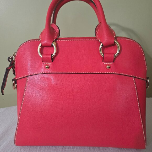 Dooney & Bourke Saffiano Cameron Satchel Crossbody - Picture 7 of 9